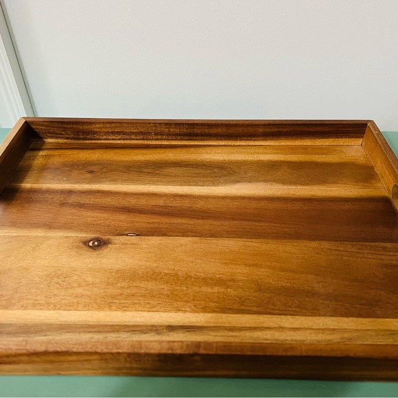Kohl's Dining Kohls Large Wooden Trays Poshmark